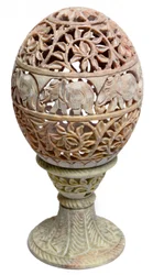 High Vase Egg Lamp